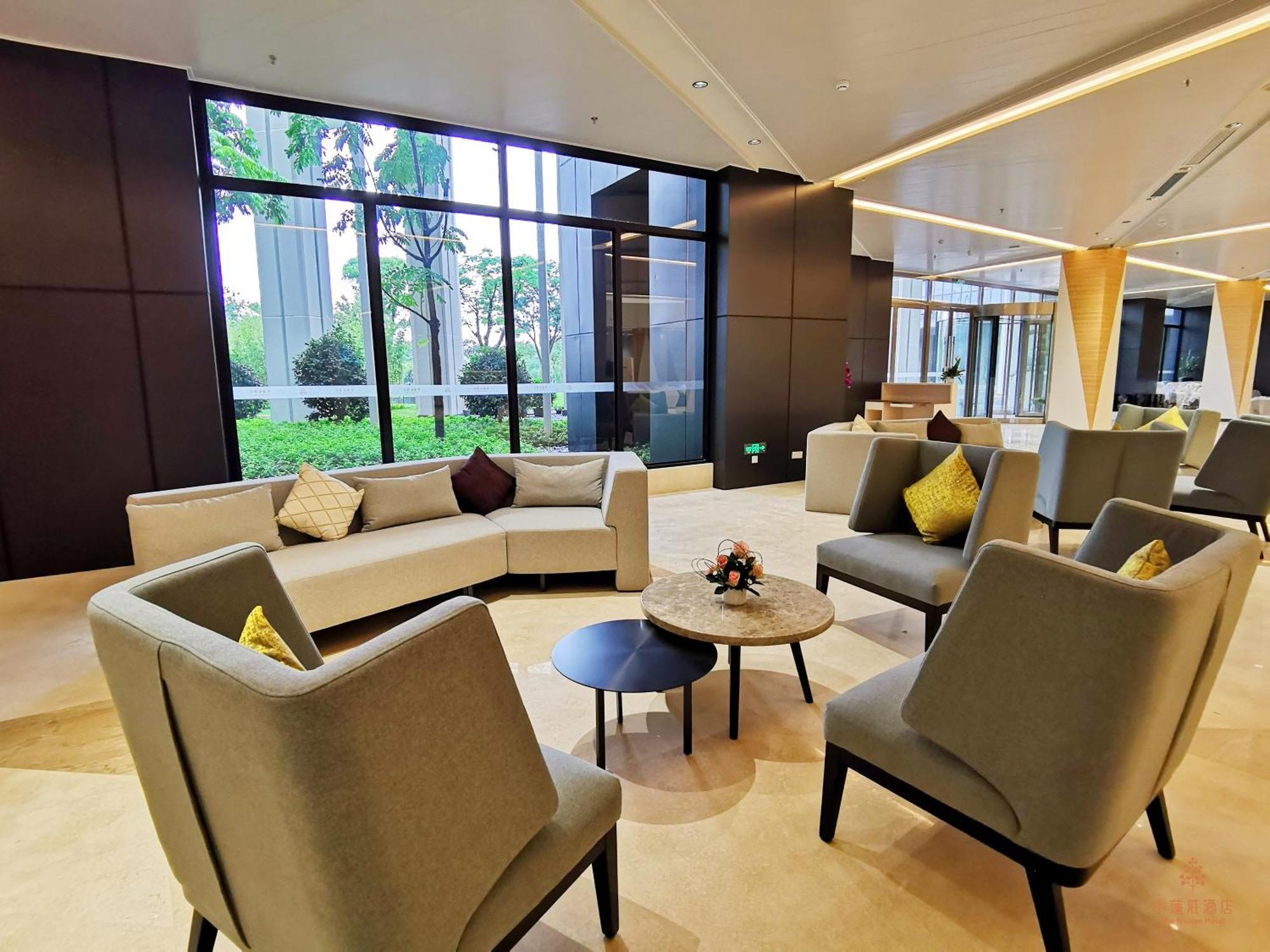 Ghic The Mulian Hotel Of Bio-Island Guangzhou Exteriör bild